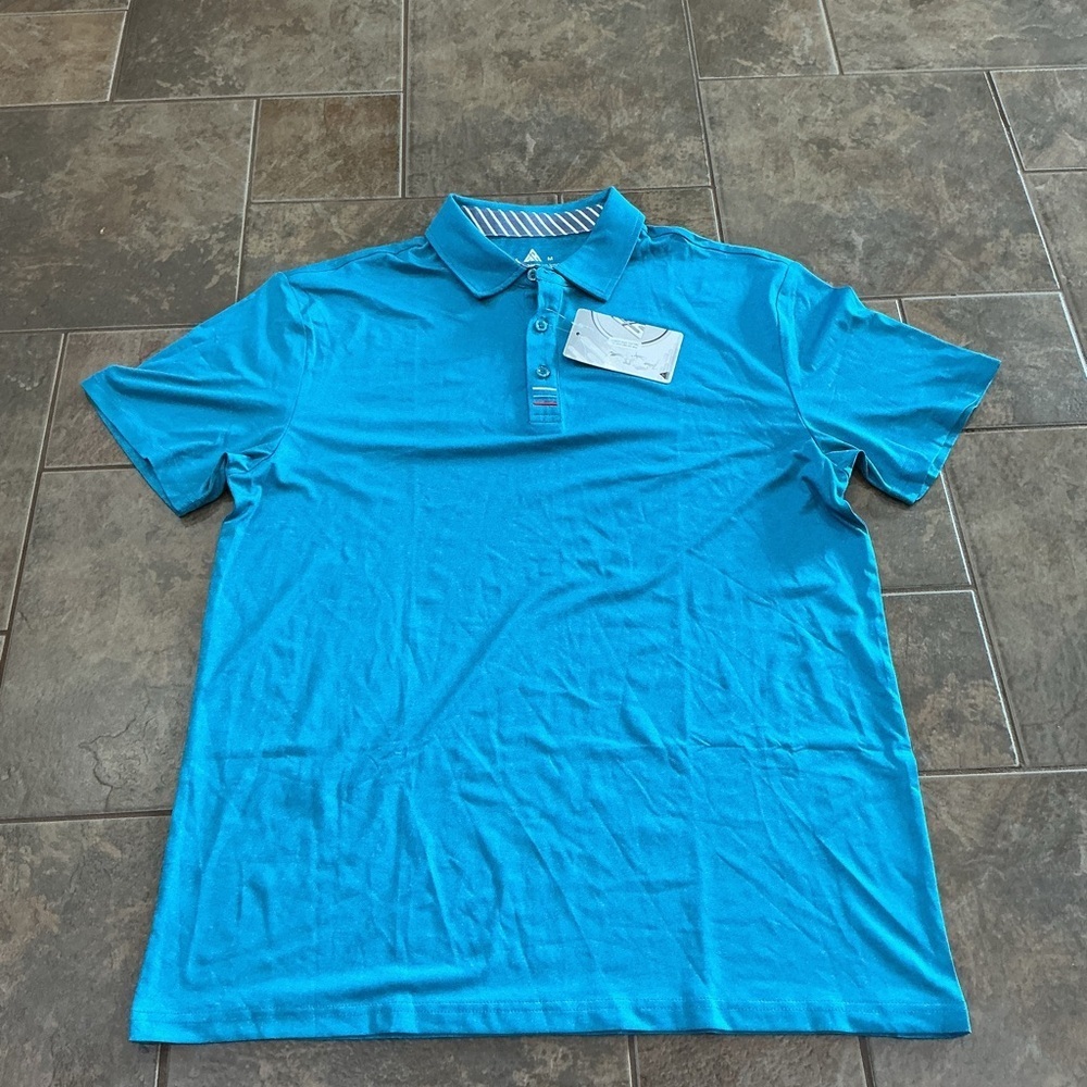 💰Make an offer, bundle and save💰Teal Blue Polo Shirt